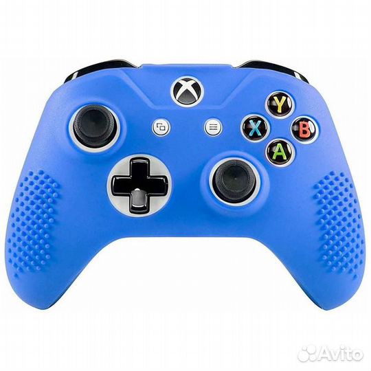 Силиконовый чехол для Xbox Series Controller (синий)