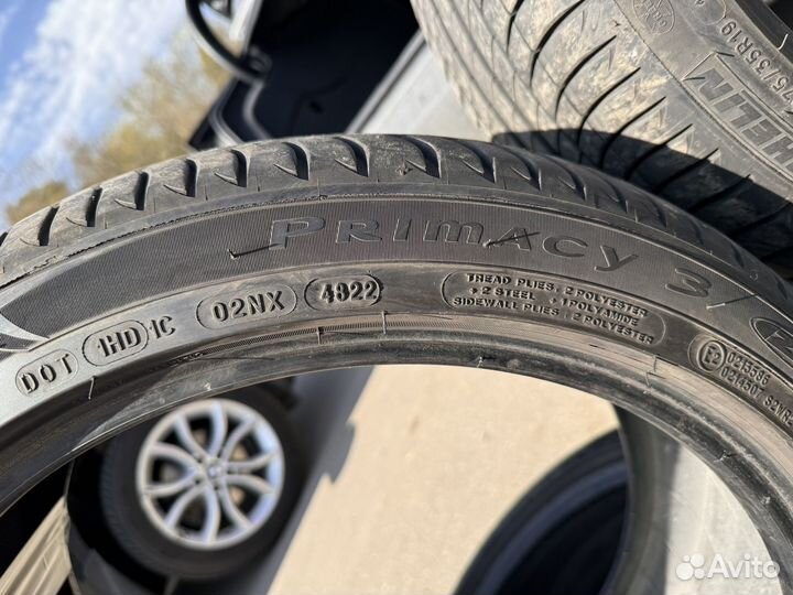 Michelin Primacy 3 ZP 245/40 R19 и 275/35 R19 100Y