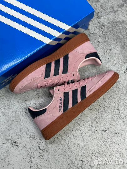 Кеды Adidas Spezial розовые арт:430