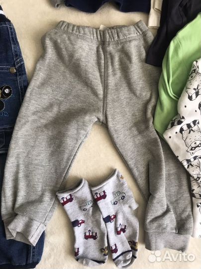 Детские вещи для мальчика 1.5-2 года пакетом