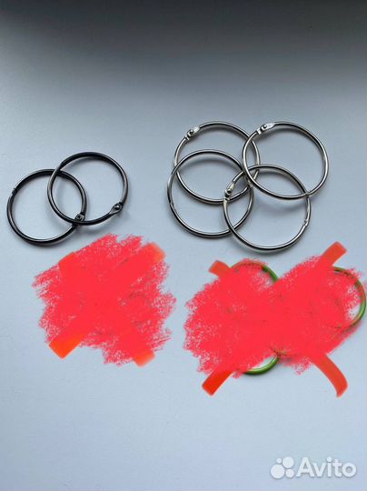 Разъёмные кольца для альбомов Mr.Painter