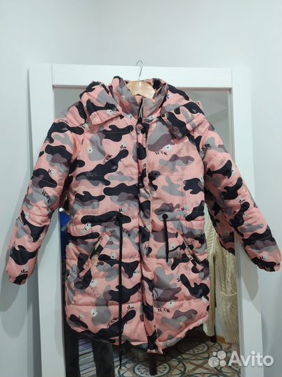 Парка на девочку рост 146