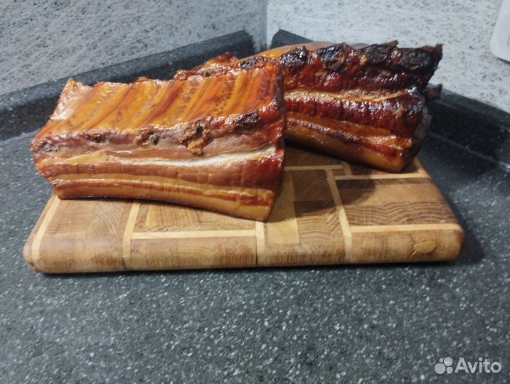 Мясо горячего копчения