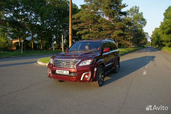 Тюнинг обвес Wald LX 570 с расширением