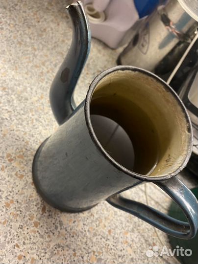 Кофейник эмалированный СССР