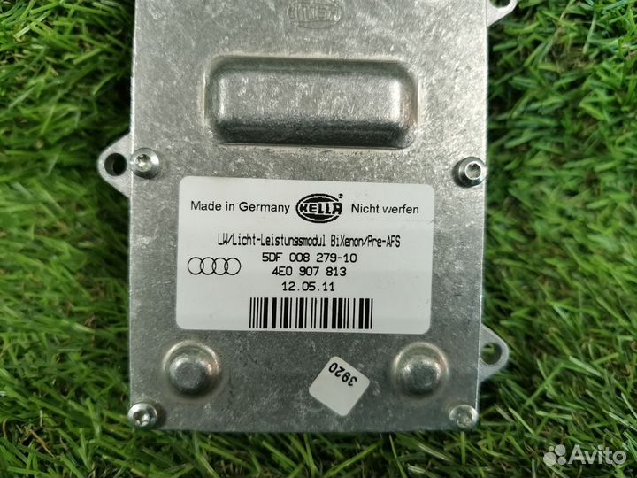 Блок ксенона Audi A8 D3 4E0907813