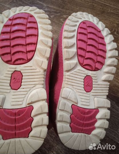 Ботинки зима для девочки 24