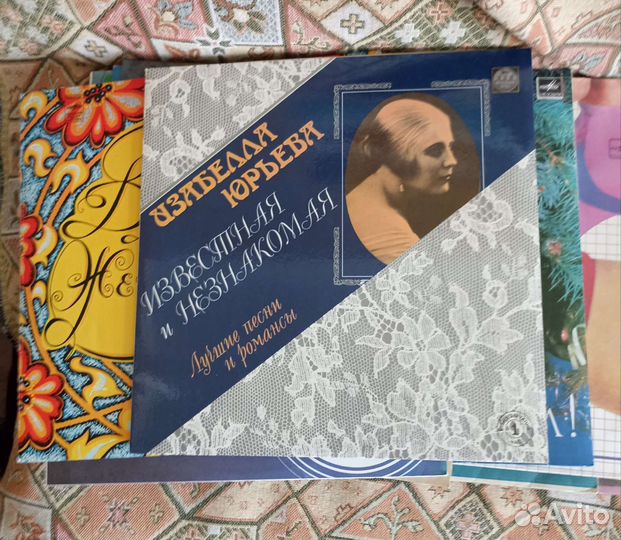 Виниловые пластинки времён СССР