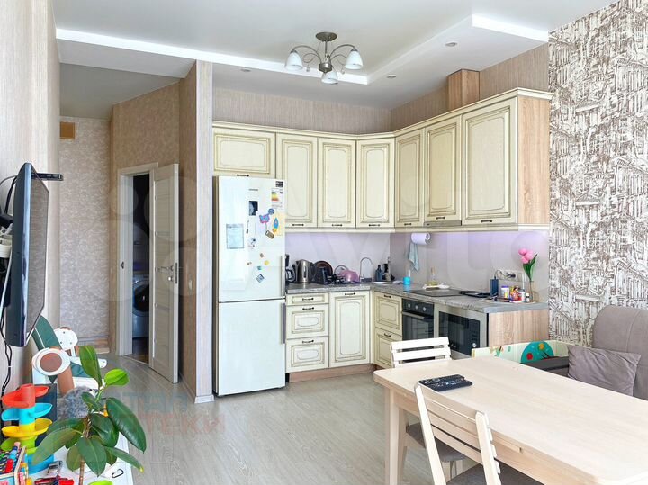 2-к. квартира, 49,1 м², 7/13 эт.