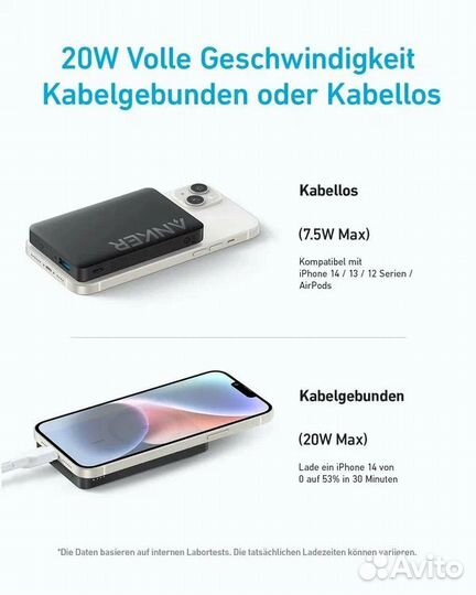 Powerbank Anker 334 MagSafe 10000 mAh