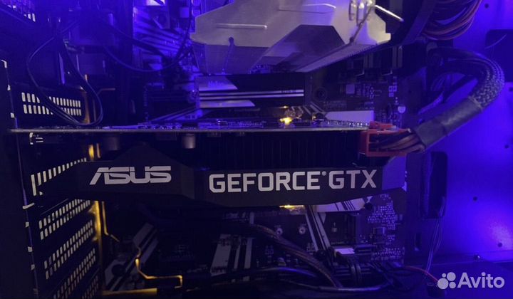 Видеокарта asus GeForce GTX 1660 Phoenix OC 6GB