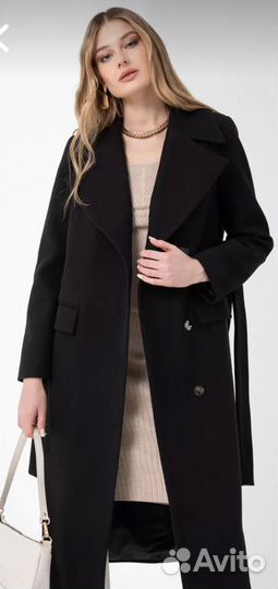 Пальто женское демисезонное 44 46 длинное