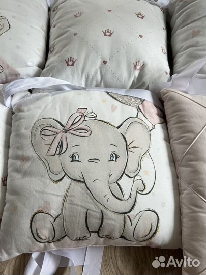 Бортики в кроватку