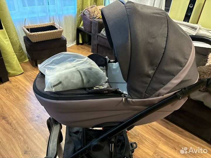 Коляска bexa ideal 3 в 1 пудра