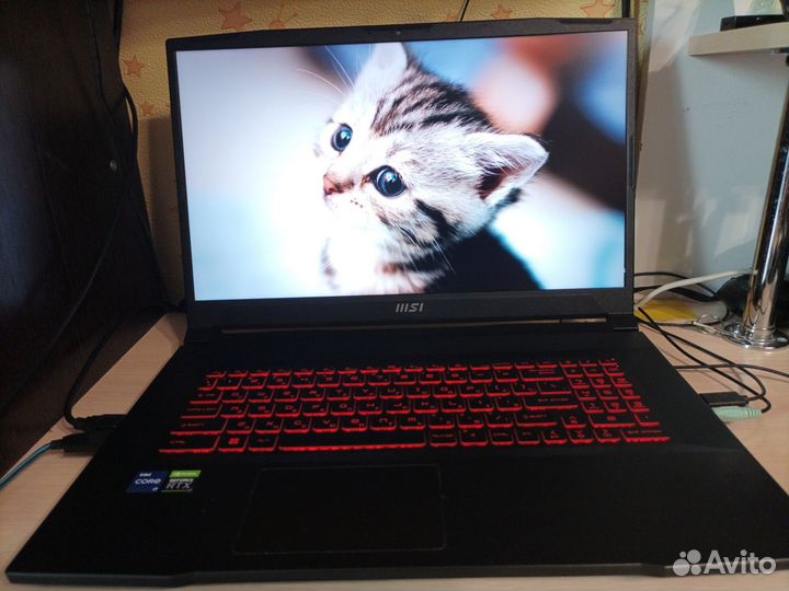 Игровой ноутбук MSI Katana GF76, RTX 3060