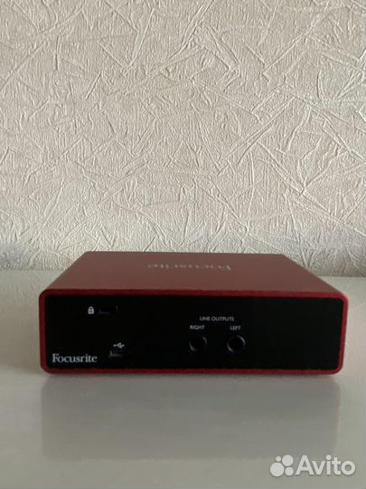 Звуковая карта focusrite scarlett solo 3rd gen