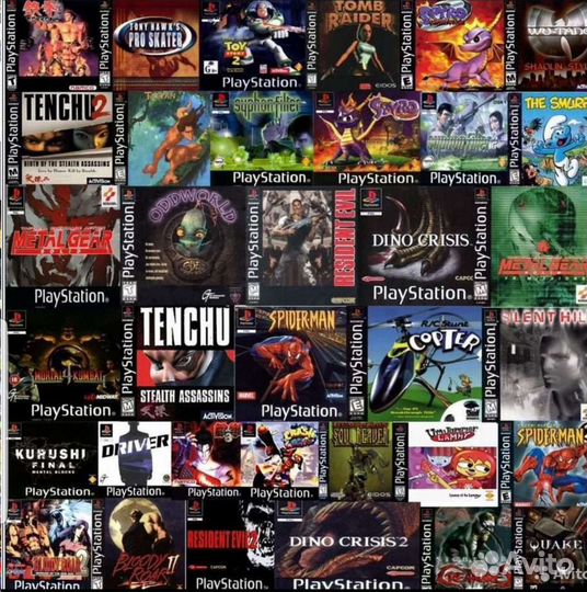 Игровые диски для PS1