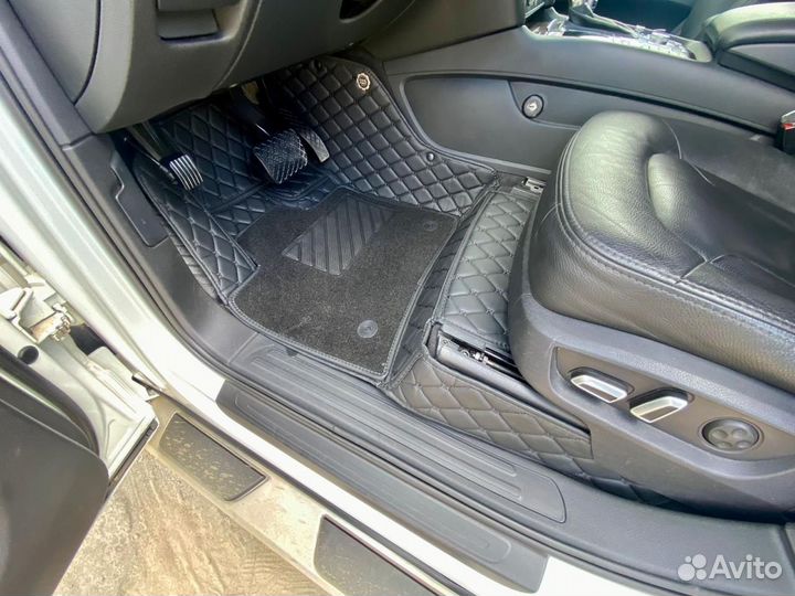 Ковры 5D из экокожи Lux BMW X5 F15 13