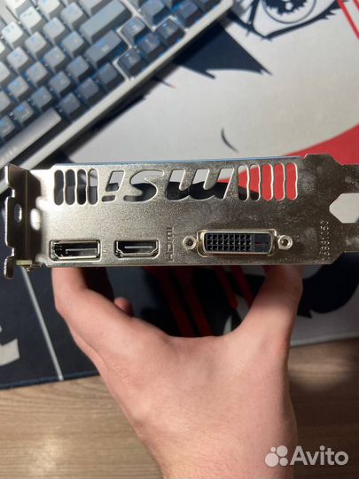 Видеокарта msi gtx 1050 2gb