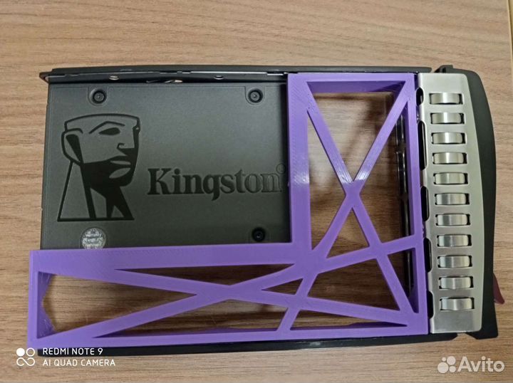 Переходник для диска SSD/HHD 2.5 на 3.5/салазка su