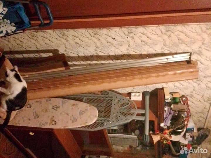 Карниз алюминиевый бу