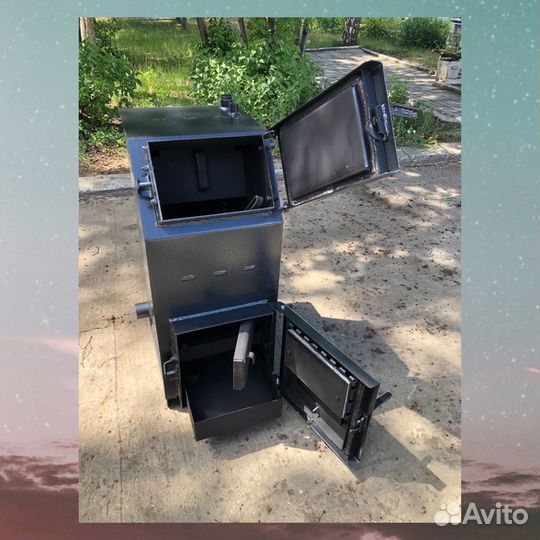 Котел твердотопливный