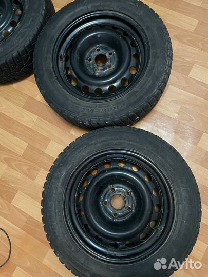 Колеса в сборе r16 зимние 5x105