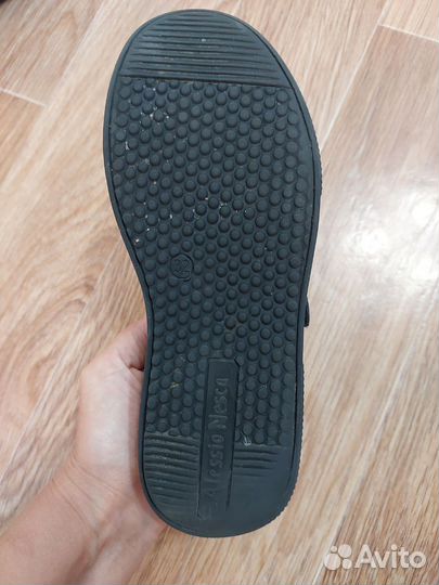 Туфли школьные кожаные