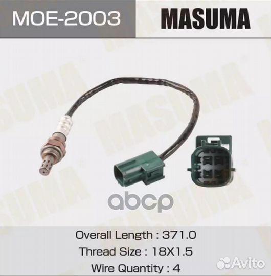 Лямбда-зонд nissan teana/murano MOE2003 Masuma