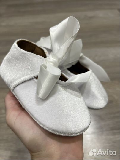 Туфельки-Пинетки для девочки нарядные