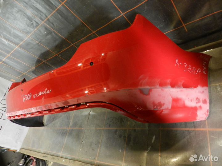 Бампер задний - Skoda Rapid 1 (2012-20гг)