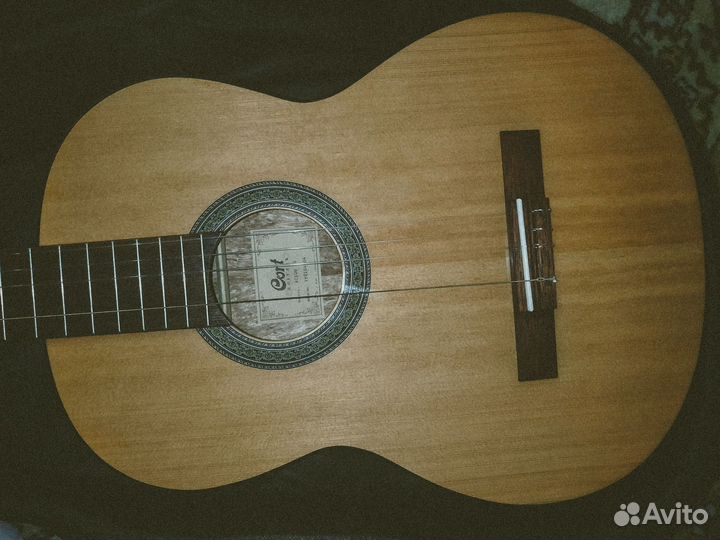 Классическая гитара cort ac100 sg бу