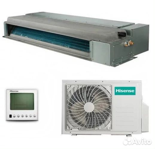 Канальный кондиционер Hisense на площадь 50м2
