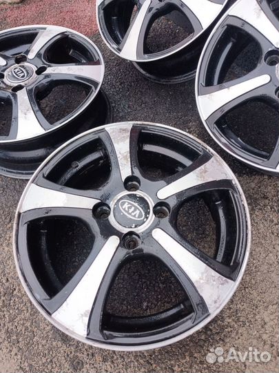 Литые диски на kia rio picanto getz accent