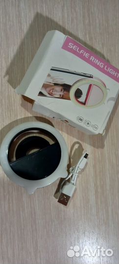 Кольцевая селфи-вспышка для телефона(новая) USB