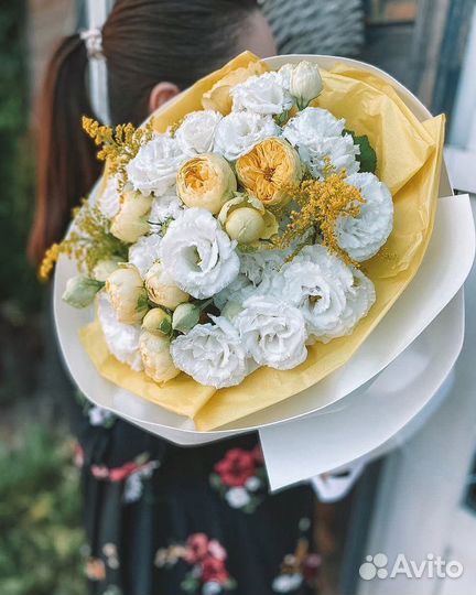 Живые цветы букеты