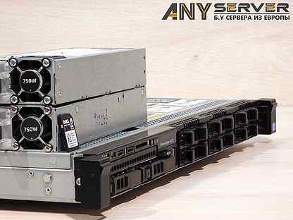 Сервер Dell R620 2x E5-2680 48Gb H710 8SFF