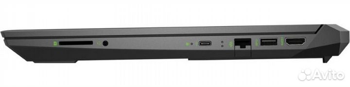 HP 15.6 R5-4600H 6яд12яд GTX1650Ti/4 8Gb 256Gb+1Tb