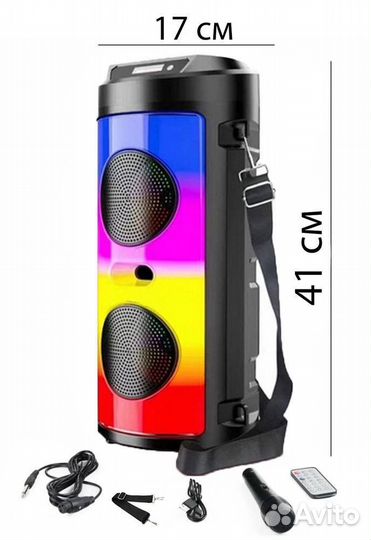 Колонка с микрофоном bluetooth