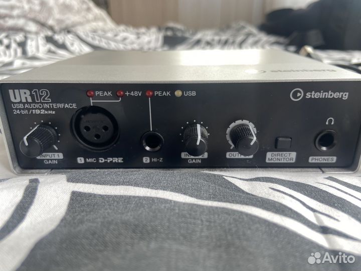 Внешняя звуковая карта Steinberg ur 12