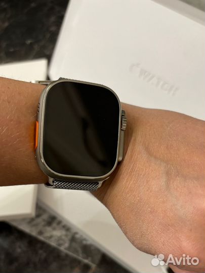 Смарт часы apple watch ultra 49 mm titanium