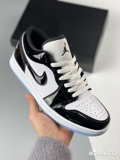 Кеды Nike Air Jordan 1 Low Concord White Black