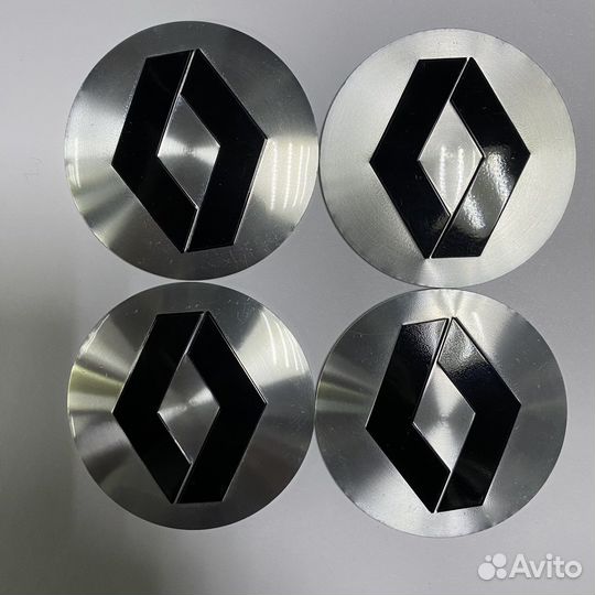 Нклейки на дитые диски Renault 60mm
