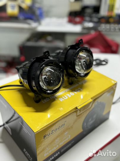 Bi-led линзы RuZoom приора, газель