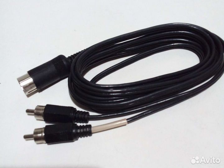 Шнуры аудио.Ретро.Лот 5-3.5длина 3метра