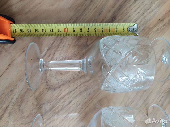 Бокалы хрусталь СССР