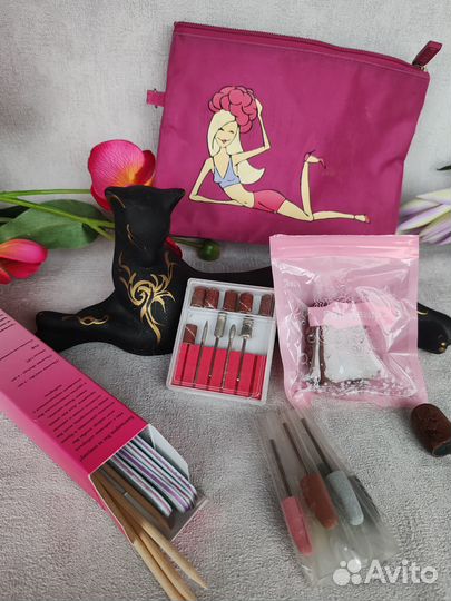 Набор для маникюра, педикюра, фрезы, пилки opi