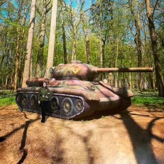 Надувной танк Т-34 советский танк декорация 1:1