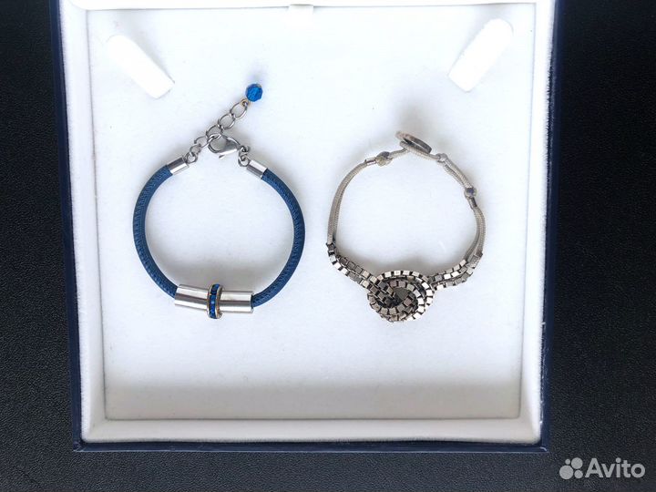 Браслет англия германия винтаж кожа gas bijoux