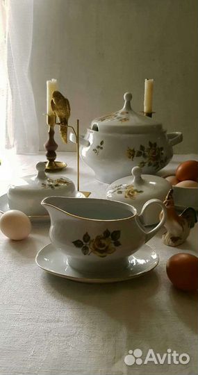 Набор столовой посуды Kahla, Вербилки довоенные